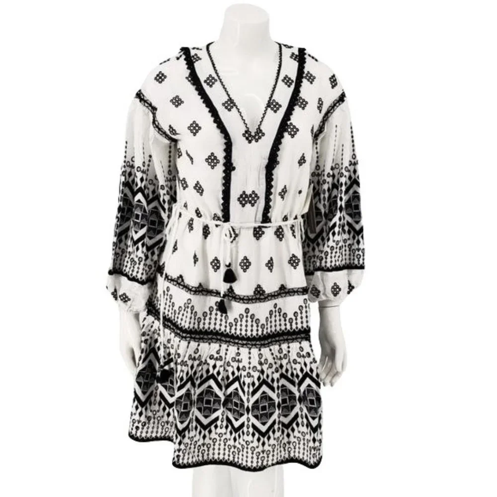 Anthropologie Francine Eyelet Mini Dress - Picture 5 of 14